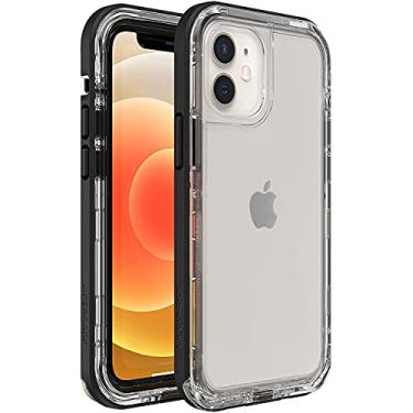 Imagem de LifeProof Para Apple iPhone 12 Mini, capa fina à prova de quedas, à prova de poeira e neve, próxima série, transparente/preta