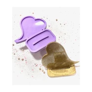 Imagem de Confeitaria dos Moldes, R147 Molde de silicone foto pix placa resina decorar