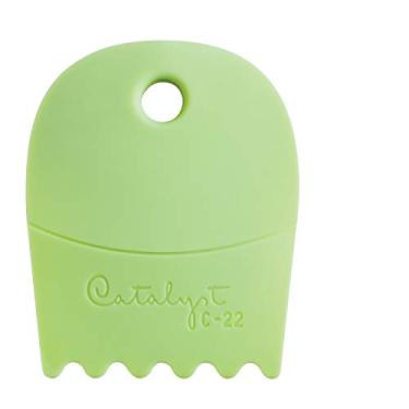 Imagem de Contornos de nylon catalisador Princeton, para decoração de bolos, artesanato de alimentos, cerâmica, gesso e mídia acrílica pesada, contorno nº 22 verde