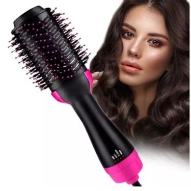 Imagem de Escova Elétrica 3 Em 1 Profissional Seca Alisa Modela