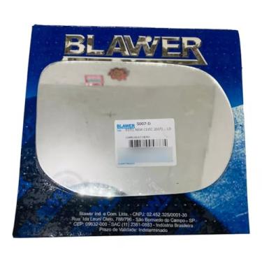 Imagem de Lente Refil Retrovisor New Civic 2007 2008 2009 2010 Direito