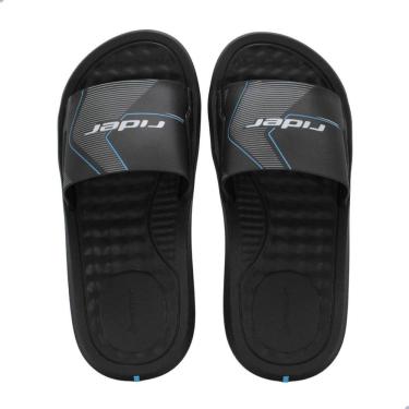 Imagem de Chinelo Masculino Slide Rider Step Preto