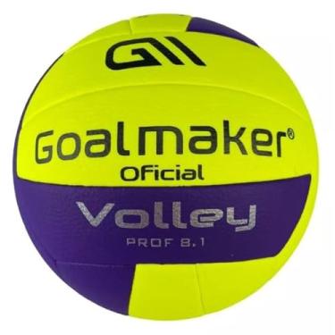 Imagem de Bola Volei Prof 8.1 Goalmaker Quadra Oficial