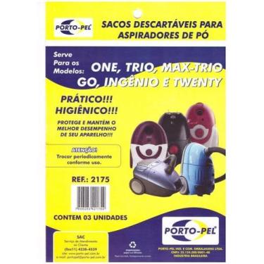 Imagem de Saco aspirador electrolux one / trio / max-trio go / ingenio / twenty 