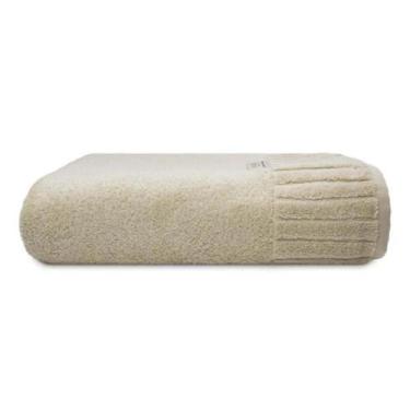 Imagem de Toalha de Banho Velour 100% Algodão 70x140cm Bege - Camesa