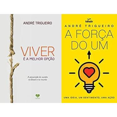 Imagem de Kit 2 Livros André Trigueiro Viver É A Melhor Opção + A