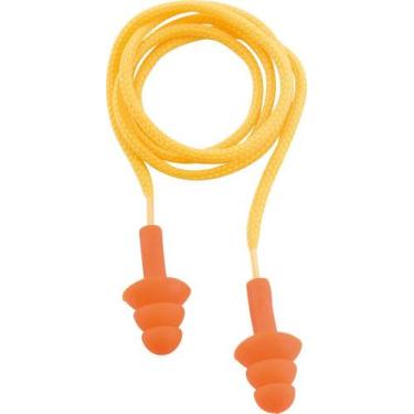 Imagem de Protetor Auditivo Plug 13db Silicone Com Cordão Algodao Ca11 - Nove54