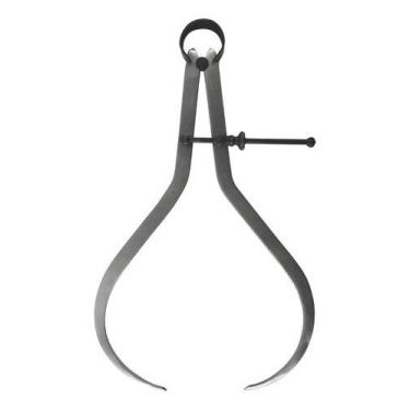 Imagem de Compasso Externo Para Mecânico 10 Polegadas Aço Carbono - EDA