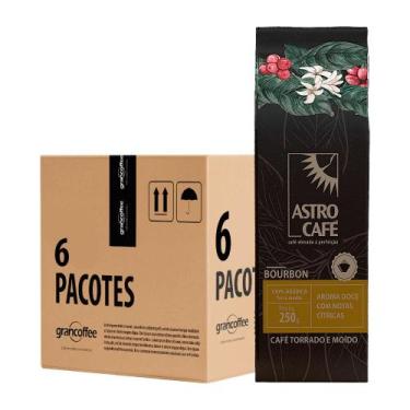 Imagem de Kit Torrado e Moído Astro Café Bourbon 1,5 Kg