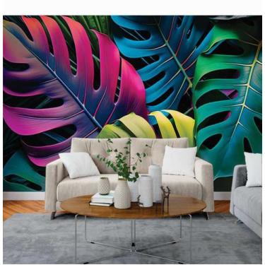 Imagem de Papel de Parede 3D Painel 3M Costela de adão Decorado Jadim Realista A