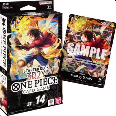 Imagem de One Piece TCG Starter Deck ST 14 3D 2Y Monkey D Luffy Card Game Inglês