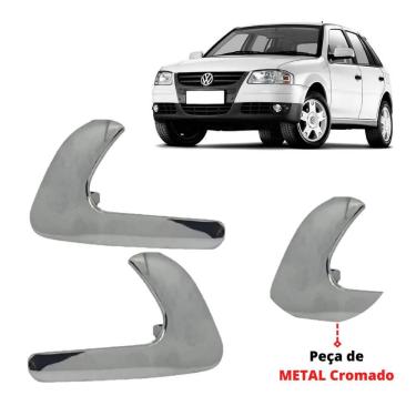 Imagem de Par Maçaneta Interna Gatilho Puxador Alavanca Gol 99 A 05 - UN / 2 [F103]