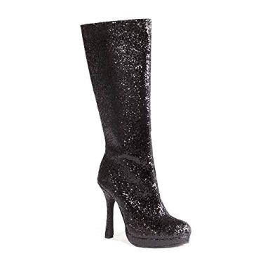 Imagem de Ellie Shoes Feminino 421-zara, Glitter preto, 9