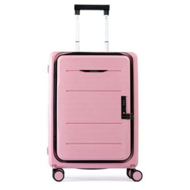 Imagem de Mala de bordo dobrável polipropileno 4 rodas tamanho slim - Banca da v