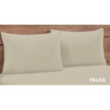 Imagem de 1 Fronha Travesseiro 90cmx50cm Com Zíper 400 fios Percal Flex Toque Ac