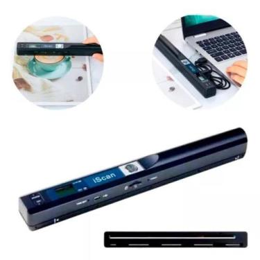 Imagem de Scanner Portátil Alta Resol. 900dpi - A4 - 32gb - Lcd 2025 - WCAN