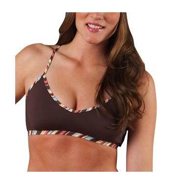 Imagem de CARVE Designs Catalina Top Tanquíni feminino, Java, pequeno