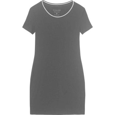 Imagem de Vestido Curto Canelado Reto Malwee Ref. 124612