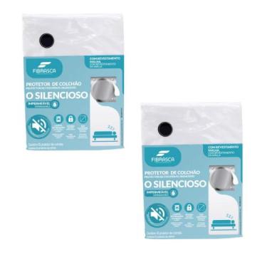Imagem de Protetores de Colchão - Tamanho Casal 2 Unidades - Fibrasca