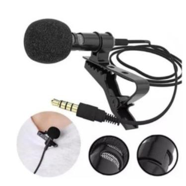 Imagem de Miclofone De Lapela  Smartphone Para Videos e Lives Youtuber - A.R Var