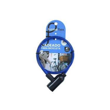 Imagem de Cadeado Bicicleta C/Chave 60Cm Blister - Outros