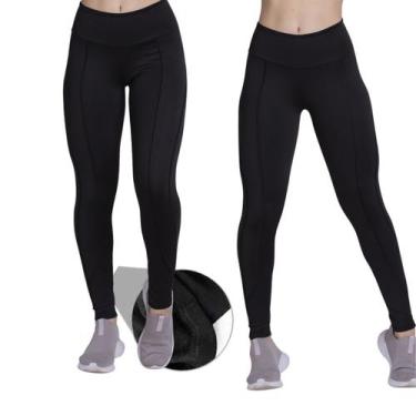 Imagem de Kit 10 Calças Legging Montaria Vekyo Modas Peluciada Quente Academia T