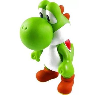 Imagem de Boneco Yoshi Verde Dinossauro Super Mario Bros Original Original Anive