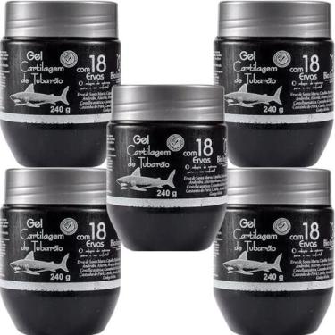 Imagem de 5 Gel Desodorante Massageador Bio Instinto Cartilagem de Tubarão 18 Er