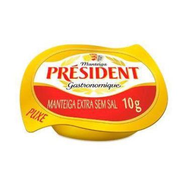 Imagem de Manteiga Président Sem Sal - 192 Blisters De 10g - President