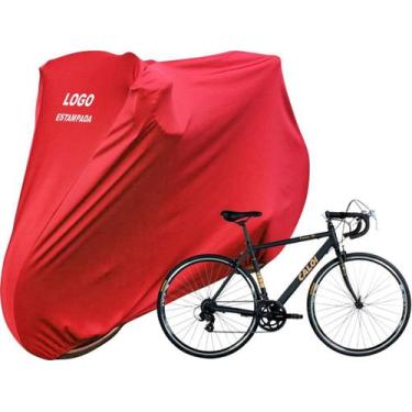 Imagem de Capa Para Bike Caloi 10 Speed Protege Contra Riscos - Mz, Vermelho