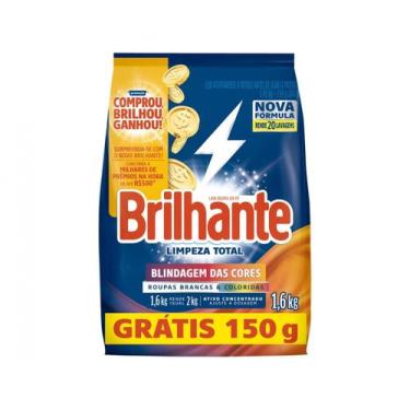 Imagem de Sabão em Pó Brilhante Limpeza Total Blindagem das - Cores Original 1,6