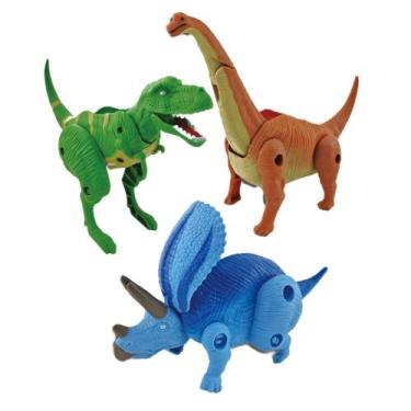 Imagem de Enrola Dino - Dinossauro Articulado 1 unidade surpresa - Royal Toys
