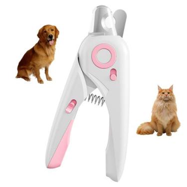 Imagem de Cortador de Unha Pet Gato Cao Cachorro Animal de Estimaçao Lanterna Lu