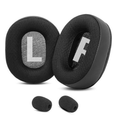 Imagem de ACCOUTA Almofadas auriculares compatíveis com Logitech G Pro X G Pro X2 Fones de ouvido de substituição com tecido durável e respirável/espuma de alta densidade