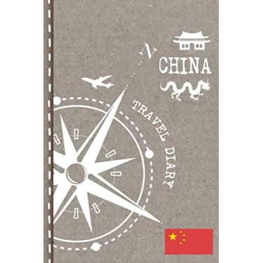 Imagem de China Travel Diary: Journal To Write In - Dotted Journaling Notebook 6x9, ca. A5, Bucket List Checklist + Dot Grid Pages - Travelers Vacation Log Book for Traveling, Welcome, Farewell Gift