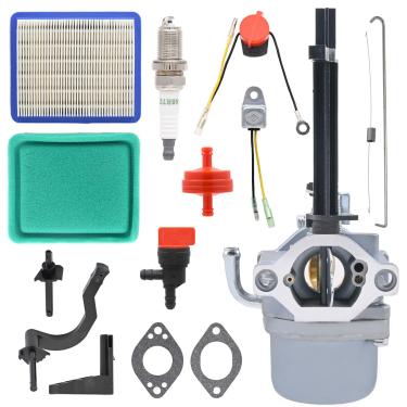 Imagem de Aylux Carburador 591378 697978 com kit de ajuste de filtro de ar para B&S Nikki Snowblower 796321 699966 696132 796322 697351 694952 Serve para Troy Bilt Coleman Powermate 5000 62500 Gerador