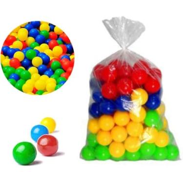Imagem de Pacote Com 100 Unidades de Bolinhas Coloridas para Piscina Infantil Resistentes e Divertidas