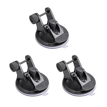 Imagem de ThtRht 3 Pack Car Dash Cam Holder Suction Cup Base Mount Bracket Stand Connector Without Rotating Joints Adapter 3rd Gen for GPS DVR Camera Windshield & Dashboard Driving Recorder Monitor Kit