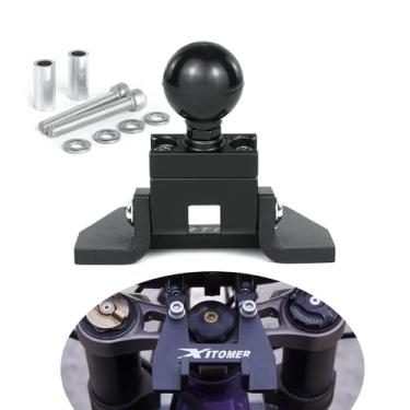 Imagem de xitomer Suporte GPS compatível com Surron Light bee S/Surron Light bee X/Talaria Sting R/Talaria L1E / Segway X260 / Segway X160 Suporte de telefone de motocicleta adequado para suporte de navegação