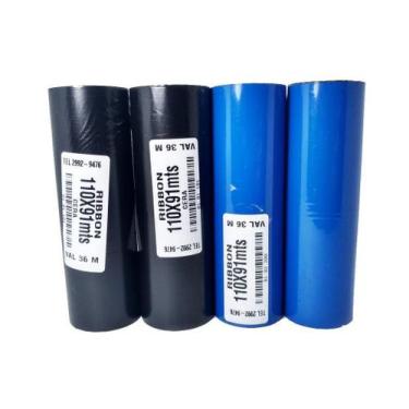 Imagem de Ribbon Cera 110x74mm  6 unidades - Etiquetas Express