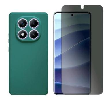 Imagem de Capa Para Xiaomi Redmi Note 14 Pro 4G + Pelicula Privacidade - GR Glob