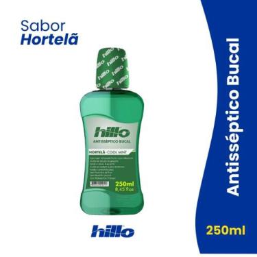 Imagem de Enxaguante Bucal Hortelã 250ml Hillo Antisséptico Bucal