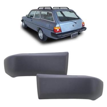 Imagem de Ponteira Parachoque Traseiro Caravan 1985 A 1990 - Karina Julimar, Esq