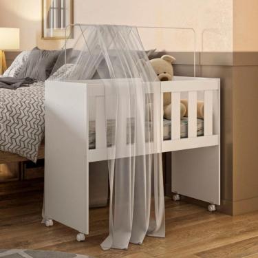 Imagem de Mini Berço Multifuncional com Colchão Luke Tigus Baby