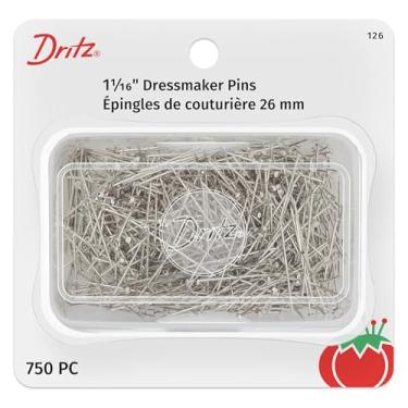 Imagem de Dritz 126 pinos de costureira, 3,8 cm (1-1/16 polegadas) (750 unidades)