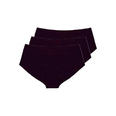 Imagem de Kit com 3 Calcinhas Biquíni Hope 38800, Preto, M