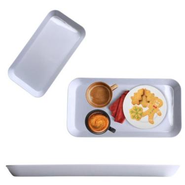 Imagem de Bandeja Travessa Tigela Retangular de Melamina 31x16cm - Best