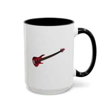 Imagem de Caneca de café estrela do rock | Presente para amantes de guitarra | Copo de cerâmica para músicos | Arte exclusiva | Presente para aniversários, feriados, decoração de casa
