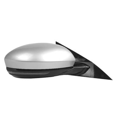 Imagem de Conjunto de espelho retrovisor lateral de carro compatível com Nissan Altima SR 2019 2020 2021 2022 2023 Auto com câmera elétrica dobrável aquecimento(12 Wire Right-02)