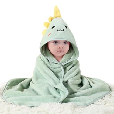 Imagem de SEVDO Toalhas de banho para bebês de 79 x 78,7 cm com capuz, toalhas com capuz para crianças de 1 a 3 anos, roupão infantil para meninas e meninos, toalha de bebê, toalhas infantis para bebês